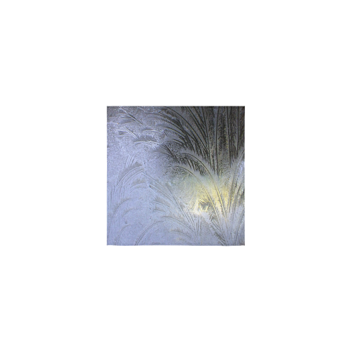 Iceflower macro Square Towel 13“x13”