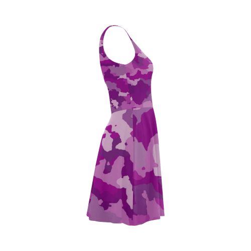 camouflage purple Atalanta Sundress (Model D04)