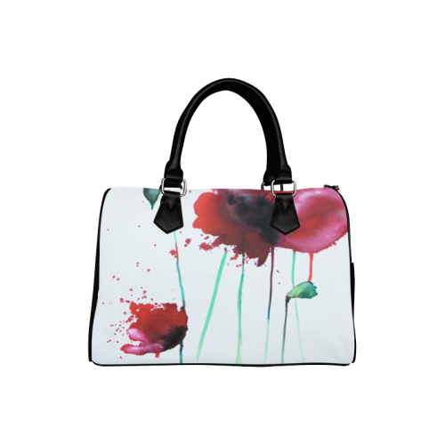 Poppies Mini Duffle Bag Boston Handbag (Model 1621)