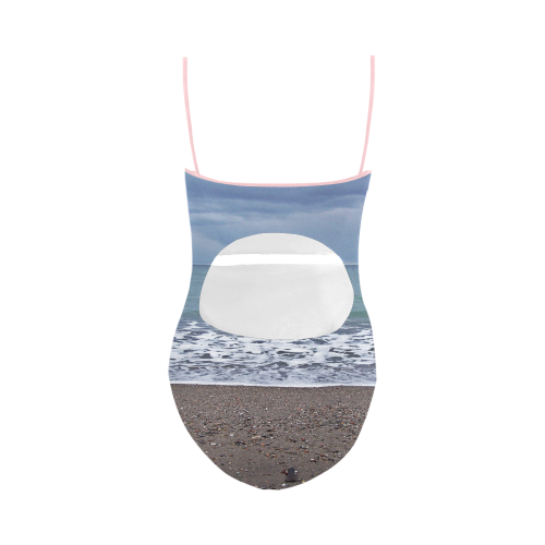 Foam on the Beach Strap Swimsuit ( Model S05)