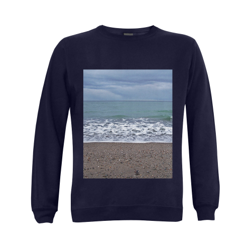 Foam on the Beach Gildan Crewneck Sweatshirt(NEW) (Model H01)