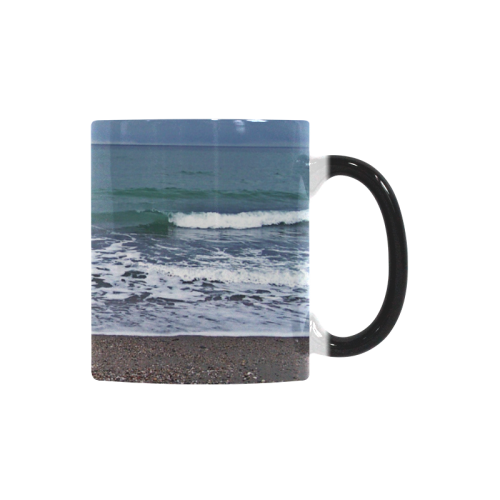 Foam on the Beach Custom Morphing Mug