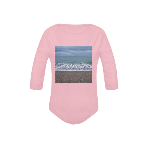 Foam on the Beach Baby Powder Organic Long Sleeve One Piece (Model T27)