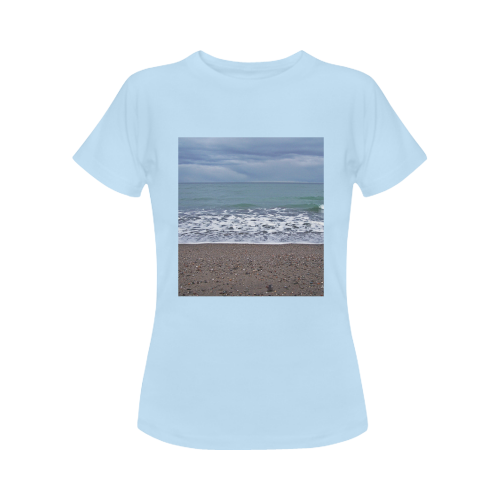 Foam on the Beach Women's Classic T-Shirt (Model T17）