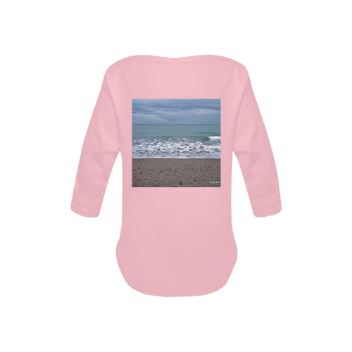 Foam on the Beach Baby Powder Organic Long Sleeve One Piece (Model T27)