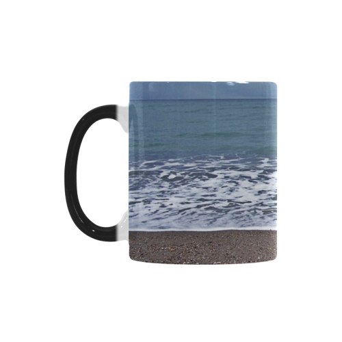 Foam on the Beach Custom Morphing Mug