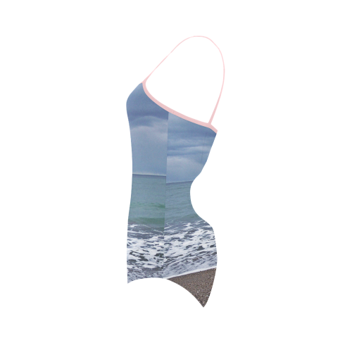 Foam on the Beach Strap Swimsuit ( Model S05)