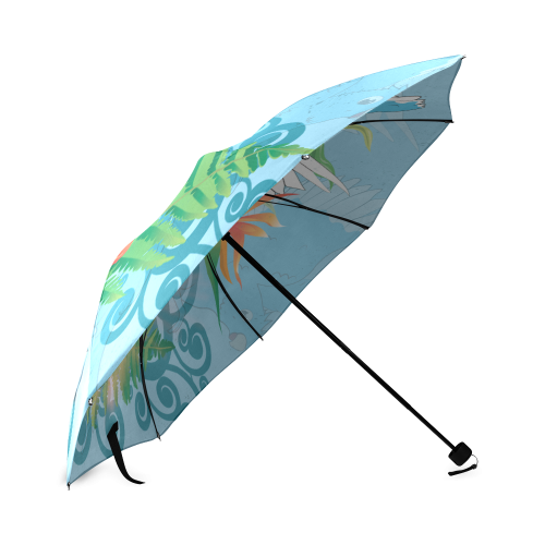 Cute budgies Foldable Umbrella (Model U01)