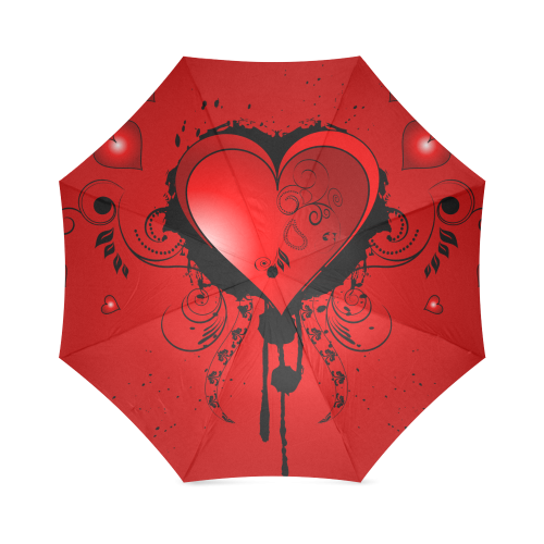 Wonderful hearts and floral elements