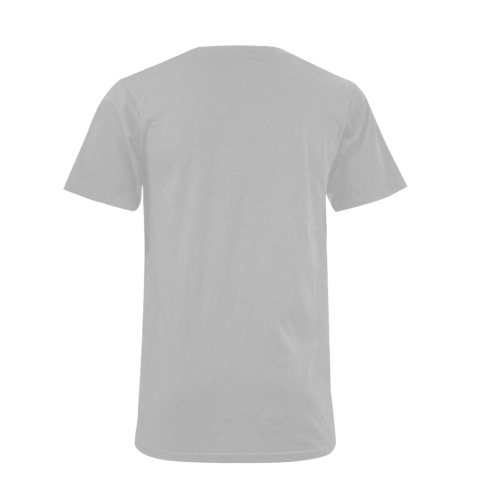 I Love Meat Men's V-Neck T-shirt (USA Size) (Model T10)