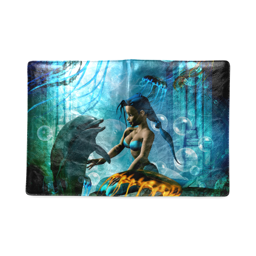 Dolphin with mermaid Custom NoteBook B5