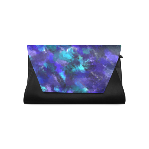 Midnight Storm Oil Painting Clutch Bag (Model 1630)