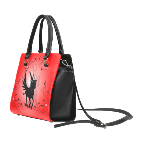 Pegasus silhouette Rivet Shoulder Handbag (Model 1645)