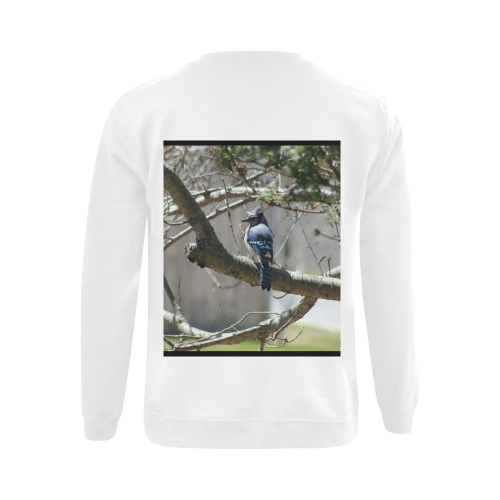 bluejay Gildan Crewneck Sweatshirt(NEW) (Model H01)