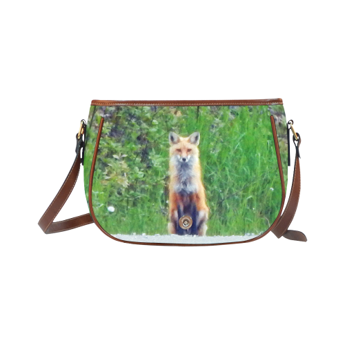 Red Fox Saddle Bag/Large (Model 1649)