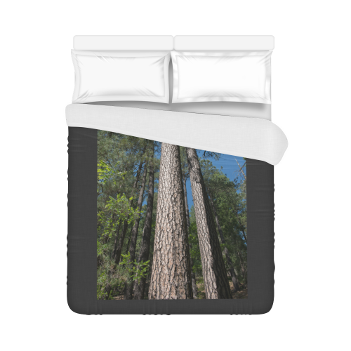 Tall Pine Trees Mt Lemmon Arizona Duvet Cover 86"x70" ( All-over-print)