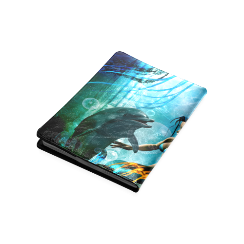 Dolphin with mermaid Custom NoteBook B5