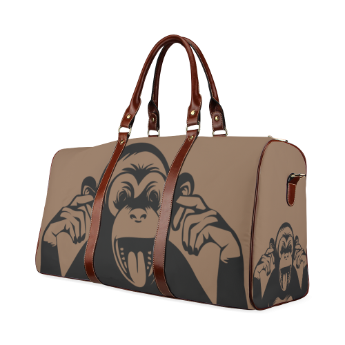 Monkey-Baby Waterproof Travel Bag/Large (Model 1639)