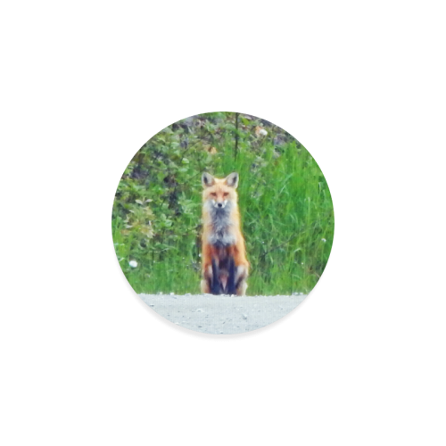 Red Fox Round Coaster