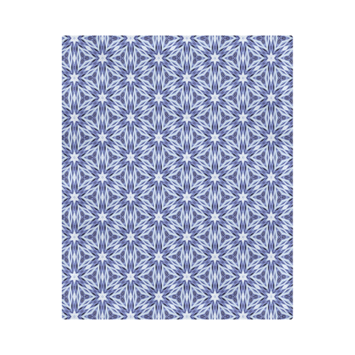 Blue Starburst Duvet Cover 86"x70" ( All-over-print)