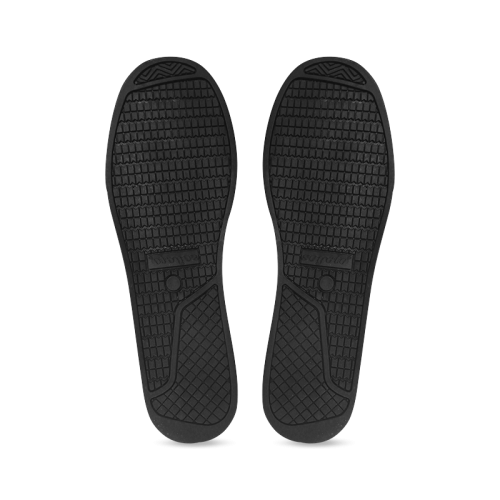 barcode Women's Canvas Zipper Shoes (Model 001)