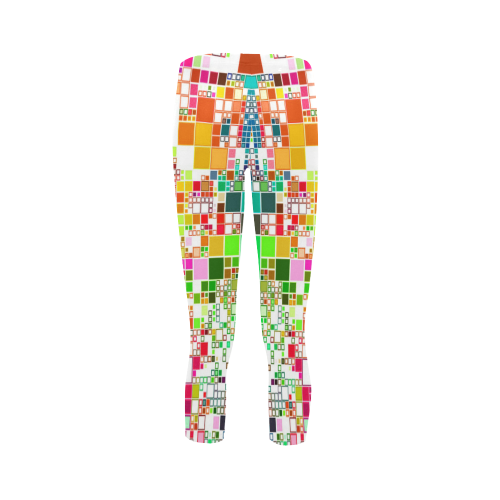 Squared Obsession Capri Legging (Model L02)