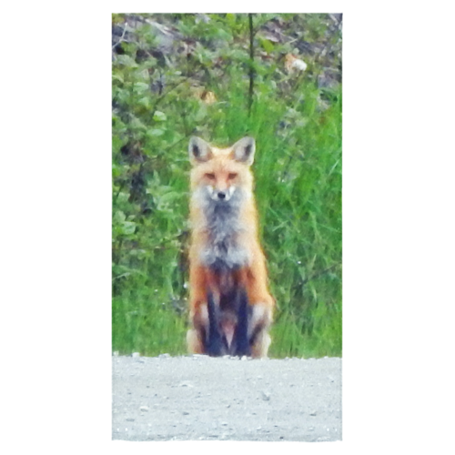 Red Fox Bath Towel 30"x56"