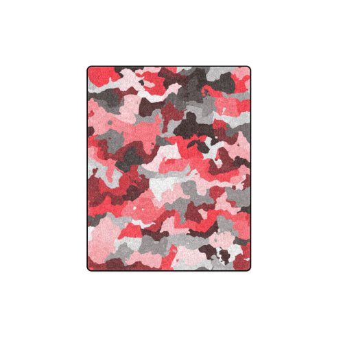camouflage red,black Blanket 40"x50"