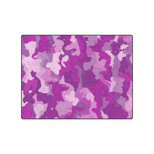 camouflage purple Blanket 50"x60"