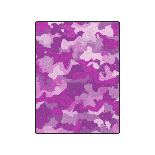 camouflage purple Blanket 50"x60"
