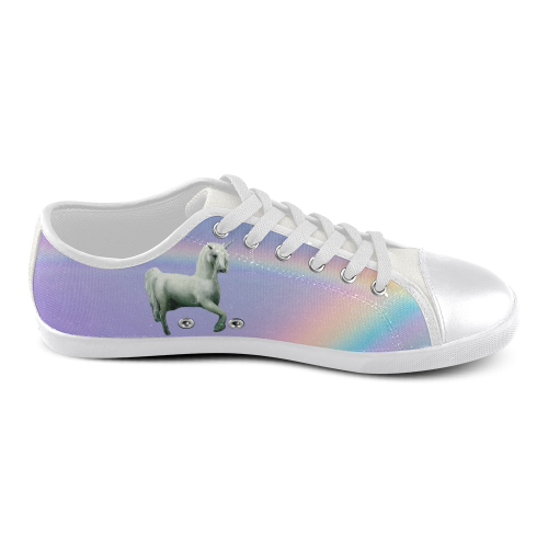 unicorn canvas shoes