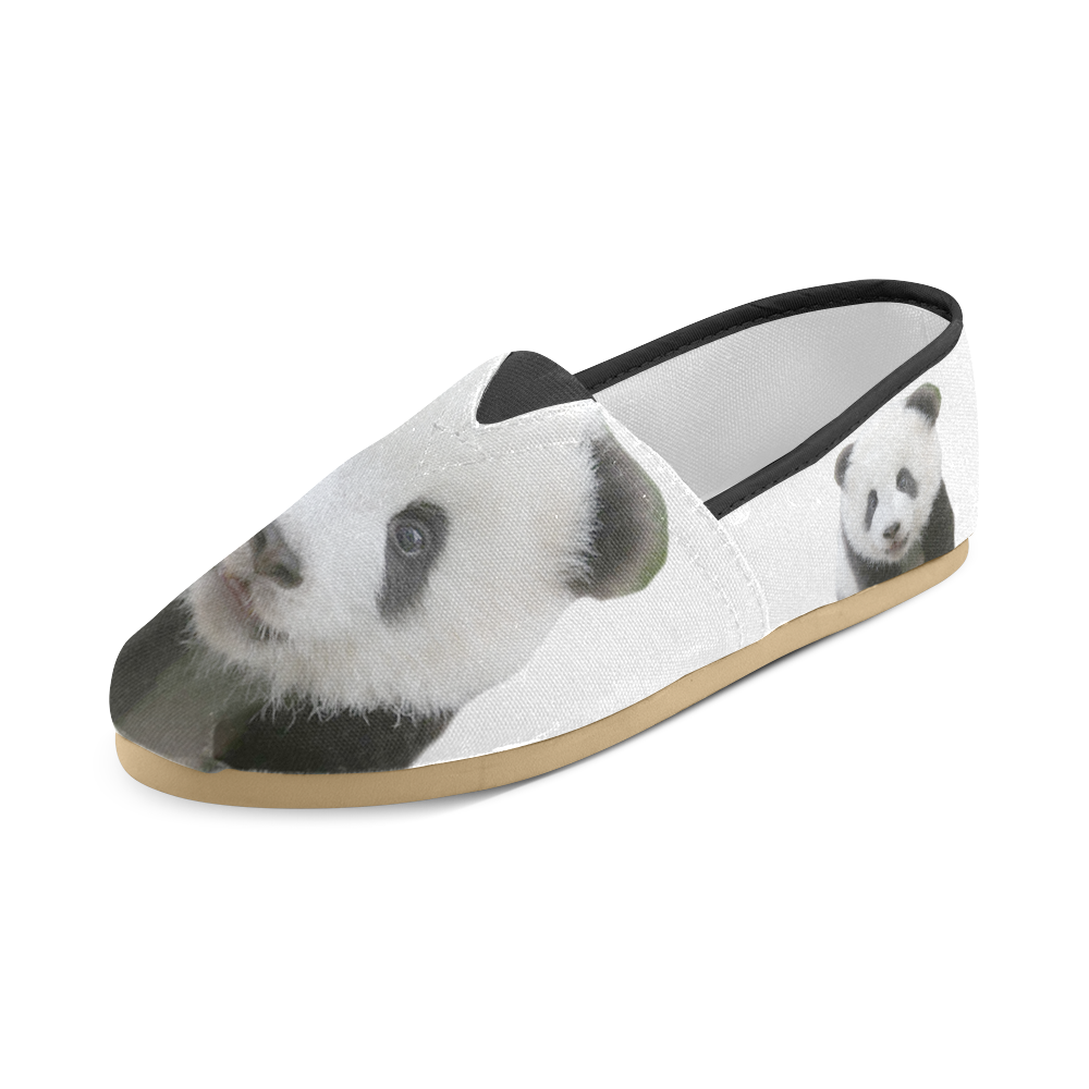 Panda Bear Unisex Casual Shoes (Model 004) | ID: D314078