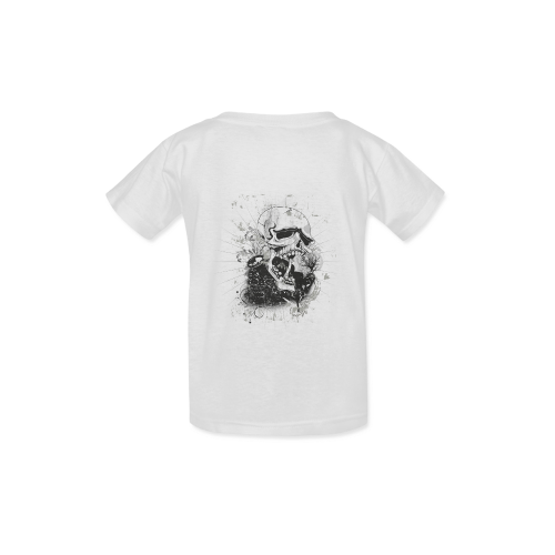 Dark Gothic Skull Kid's  Classic T-shirt (Model T22)
