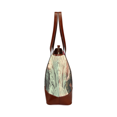 The birdman with birds Tote Handbag (Model 1642)