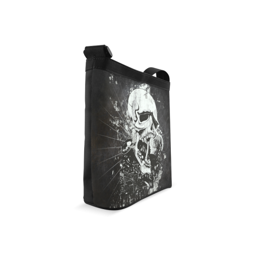 Dark Gothic Skull Crossbody Bags (Model 1613)