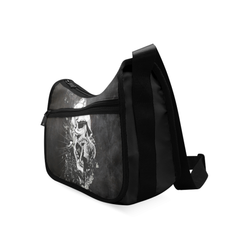 Dark Gothic Skull Crossbody Bags (Model 1616)