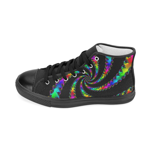 Graphic20151211 Women's Classic High Top Canvas Shoes (Model 017)