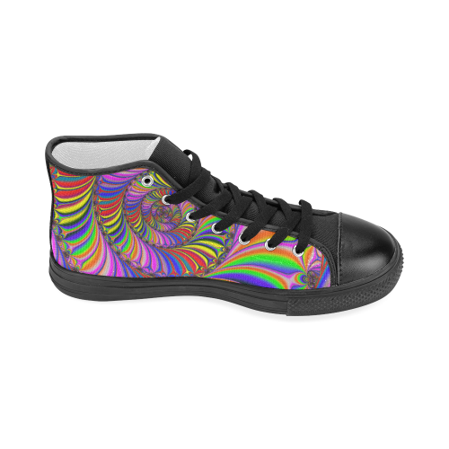 Graphic20151210 Women's Classic High Top Canvas Shoes (Model 017)