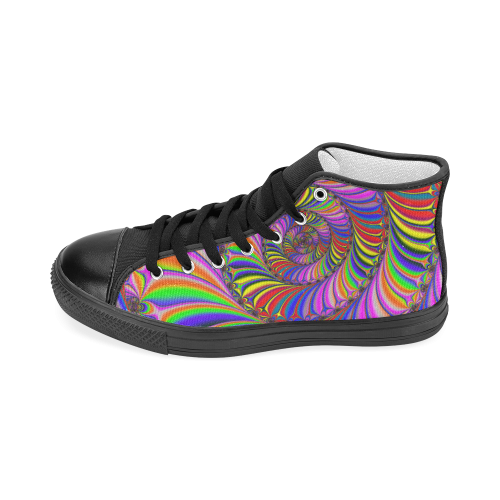 Graphic20151210 Women's Classic High Top Canvas Shoes (Model 017)