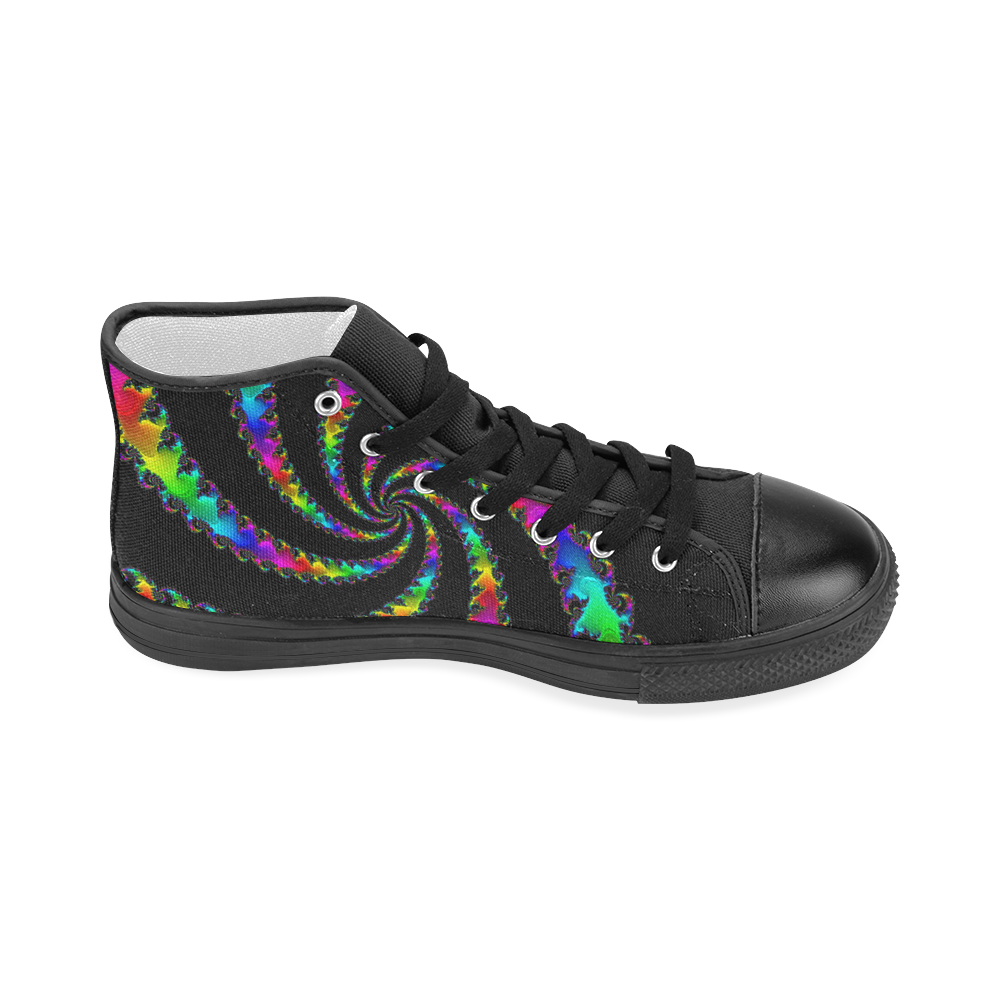 Graphic20151211 Women's Classic High Top Canvas Shoes (Model 017) ID