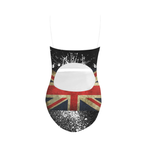 British Flag Strap Swimsuit ( Model S05)