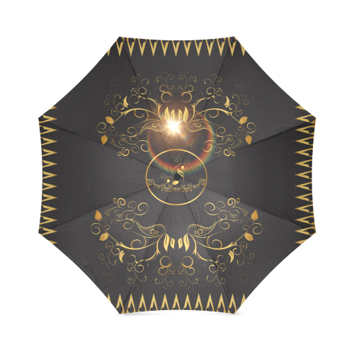 Key notes with floral elements