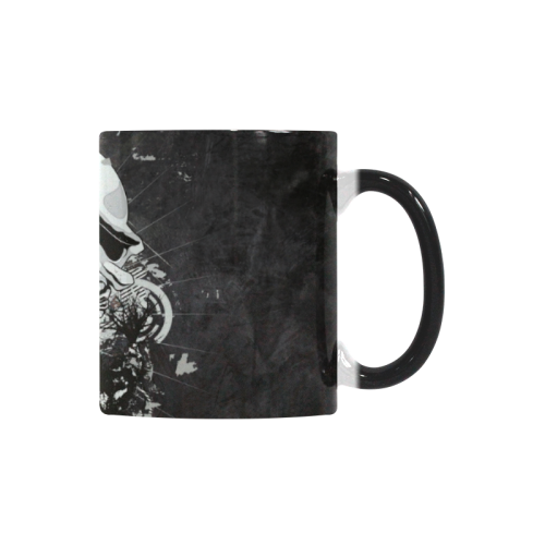 Dark Gothic Skull Custom Morphing Mug