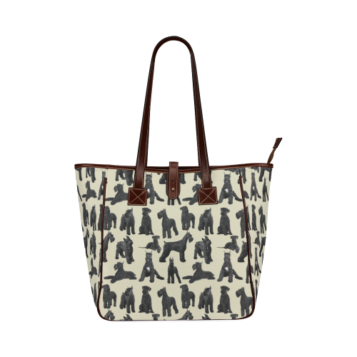 Giant Schnauzer cream Classic Tote Bag (Model 1644)