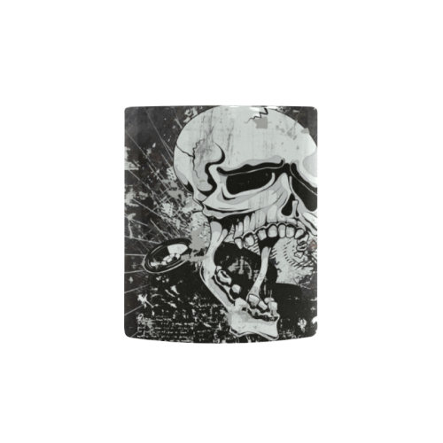 Dark Gothic Skull Custom Morphing Mug