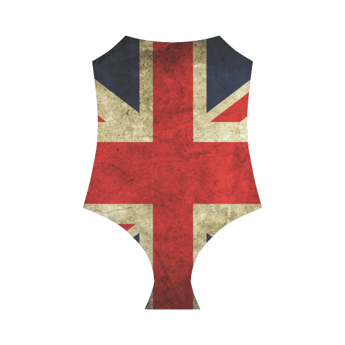 British Flag Strap Swimsuit ( Model S05)