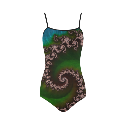 Benthic Saltlife Swimsuit - Coral Reef Treasure Hunter Strap Swimsuit ( Model S05)