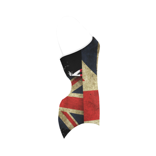 British Flag Strap Swimsuit ( Model S05)