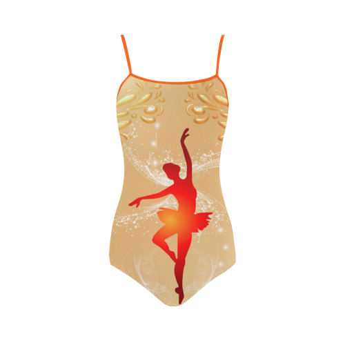 Beautiful ballerina Strap Swimsuit ( Model S05)