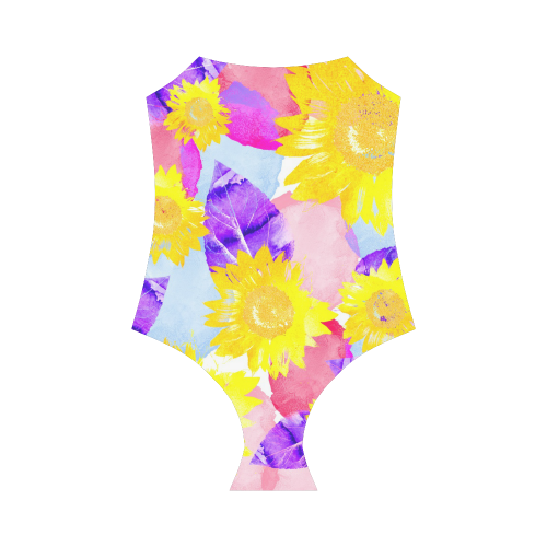 Sunflower Strap Swimsuit ( Model S05)